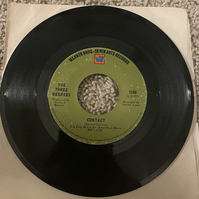 The Three Degrees - Contact/No No Not Again NORTHERN SOUL 45 Rpm 7  Single