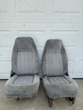 86-91 Vintage Chevrolet Gmc K5 Blazer Jimmy Bucket Seats Right Left Oem Gray 86-91 Vintage Chevrolet Gmc K5 Blazer Jimmy Bucket Seats Right Left Oem Gray