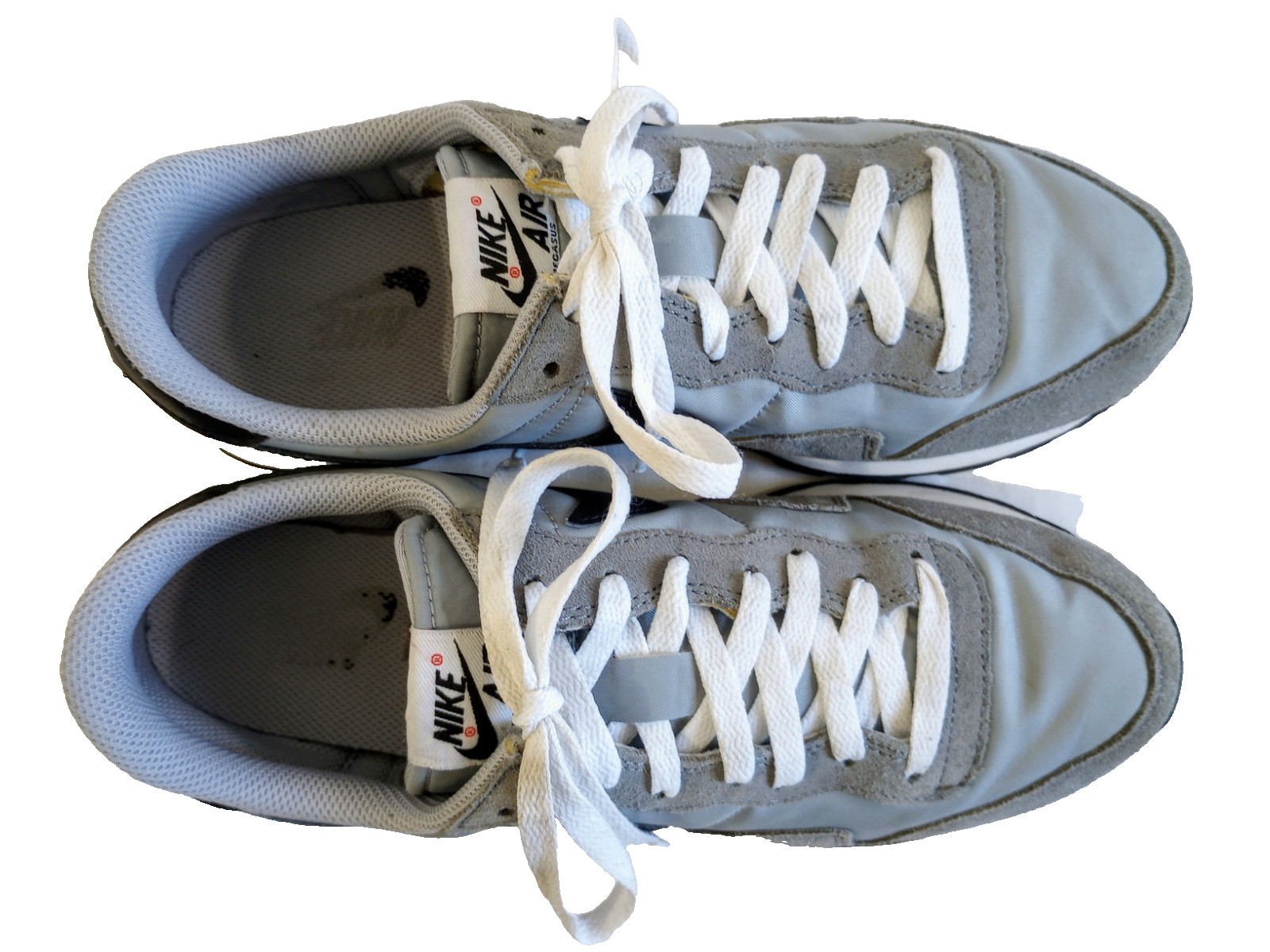 Nike Air Pegasus '83 Wolf Grey Men’s Athletic Shoes, Sneakers, Gray, Size 9 thumbnail 4