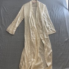 Victoria's Secret Women's Satin Long Beige Size XS Robe