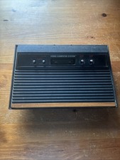 UNTESTED Atari System 2600A Woodgrain Console...