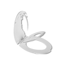 MAYFAIR BY BEMIS NextStep2 Toilet Seat Elongated White Slow Close 188SLOW 000