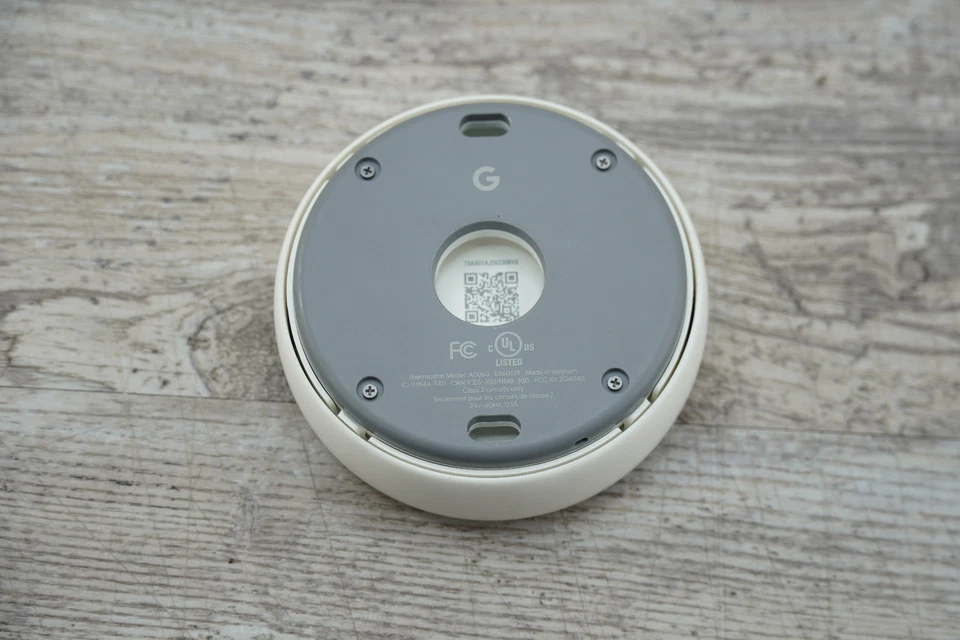 Google Nest Thermostat E T4001ES Programmable Thermostat-White, Used, A3 - Image 3 of 4