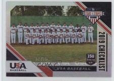 2020 Stars & Stripes Longevity Logo Gold /25 USA Baseball 15U National Team 05gv