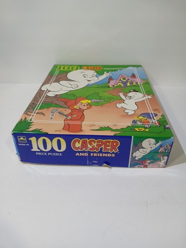 Puzzle Casper and Friends 100 pezzi - Golden #4609B-48 - COMPLETO! Casper Ghost - Foto 10 di 10