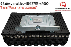 Sonata/Optima 2011–2012 9 Hybrid Battery Modules and BMS 37513-4R000 Rebuild Kit