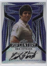 2023 Leaf Metal Pop Century Purple Mojo 5/10 Erik Estrada #BA-EE2 Auto 0q0