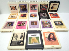 LOT OF 18 VTG. 8 TRACK Tapes Various Artist UNTESTED