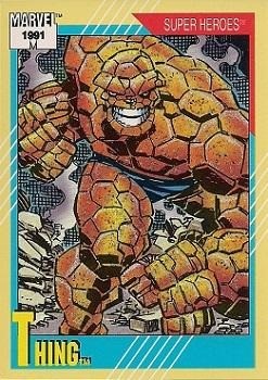 Thing (#3) | 1991 Impel Marvel Universe II | EX