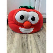 HUGE Veggie Tales "Bob The Tomato" Plush 20" Stuffed Pillow Doll Big Idea