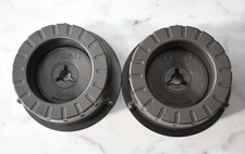 Original TEAC  TZ-612  NAB 10.5" Reel Hub Adapters  ONE PAIR - Made in JAPAN (A)