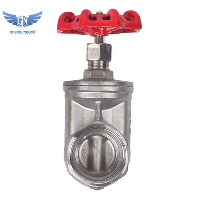 1 PC DN50 Stainless Steel Gate Valve, 2 Inch NPT Female Rotary Sluice Valve