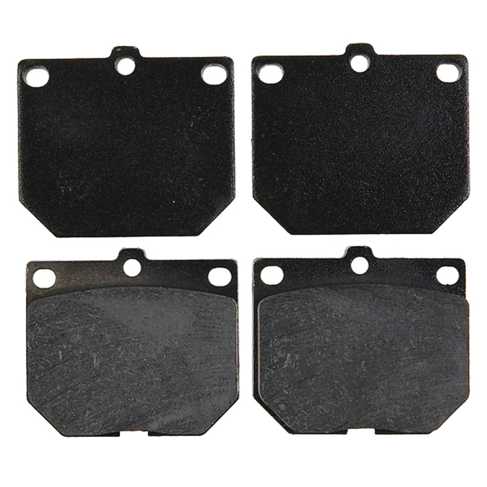 Front Kit Brake Rotors + Ceramic Pads & Hardware For 1975-1982 Toyota Corona - Image 2 of 4