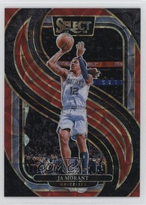 2024-25 Panini Select Premier Level Red Scope Prizm 42/249 Ja Morant #107 16wc