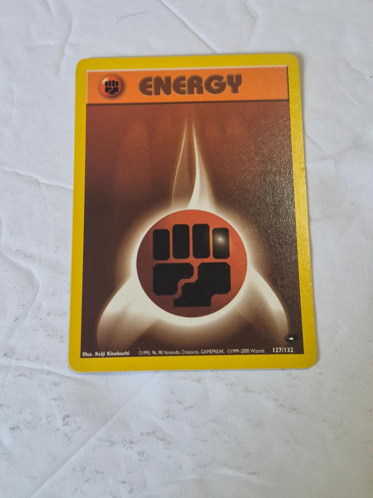 Fighting Energy 127/132 Gym Challenge Pokemon Unlimited Lightly Played