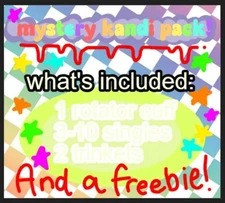 MYSTERY KANDI PACK, UP TO 12PCS*! HANDMADE KANDI, MADE IN USA WITH LOVE :3