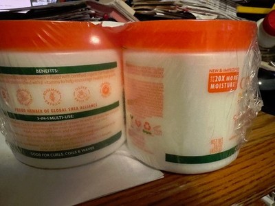 Cantu Shea Butter Leave In Conditioning Repair Cream Pack of 2 16 Ounce