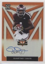 2020 Leaf Valiant Orange 13/50 Quartney Davis #BA-QD1 Auto 03xg