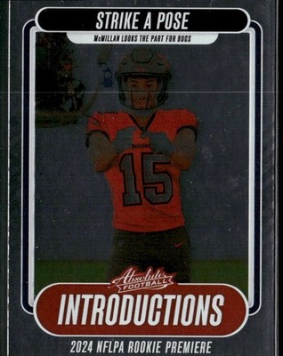 2024 Panini Absolute - Introductions Jalen McMillan #I-JMN (RC) Bucs