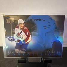 Upper Deck Series 1 Compositions Insert Cale Makar Avalanche CMP-18 2025-26