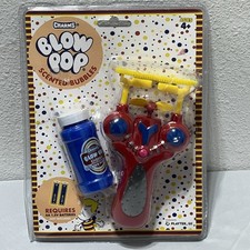 New Charms Blow Pop Scented Bubbles Bubble Maker Cherry Scented Sealed NIB