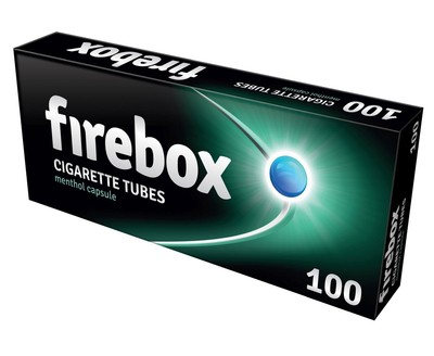 Firebox Hülsen Capsule Menthol Click (5x 100 Stück Packung = 500 Stück)