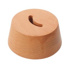 Shoe Horn Stand: Wooden Shoehorn Base For Home Entryway - Shoe Spoon Helper