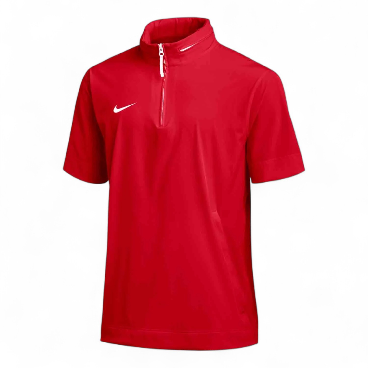 SACAI X NIKE Nike Coaches Giacca Manica Corta Uomo Taglia M Idrorepellente Università Rosso Nuovo con etichette