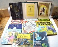 LOT 14 Children's Kid's 4-9 yrs Illustrated Ex Library Book Bundle HC F142