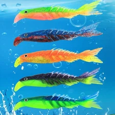 15cm Fishing Lure Soft Baits Knobby Floating Hooks for Fishing Gear