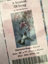 Diamond Art Club - A Season Of Song by Wanda Mumm - New In Box / round