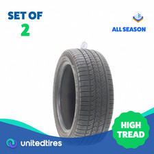 Set Of 2 Used 22550r17 Falken Pro G5 As 94v - 832