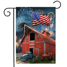 Briarwood Lane American Celebration Barn Garden Flag