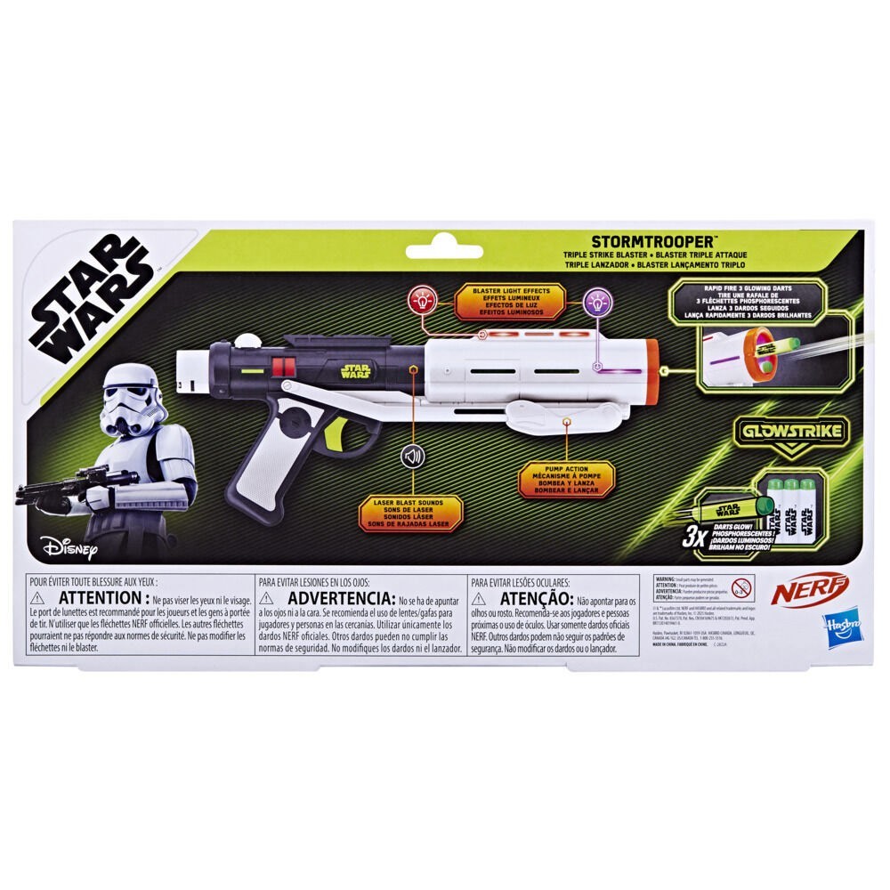 Han Solo Blaster Nerf Glowstrike Buy NERF Star Wars Tobias Beckett