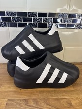 Adidas Originals adiFOM Superstar 'Core Black' Slip-on Trainers UK Size 6 