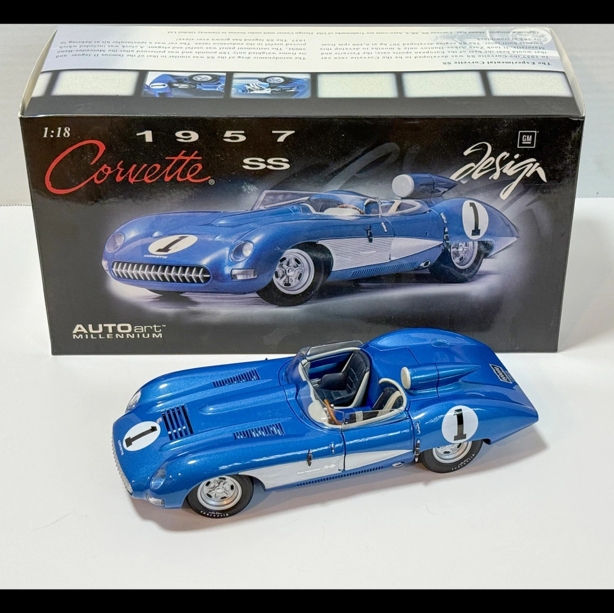 AUTOart Chevrolet Corvette Cars Contemporary Manufacture Diecast