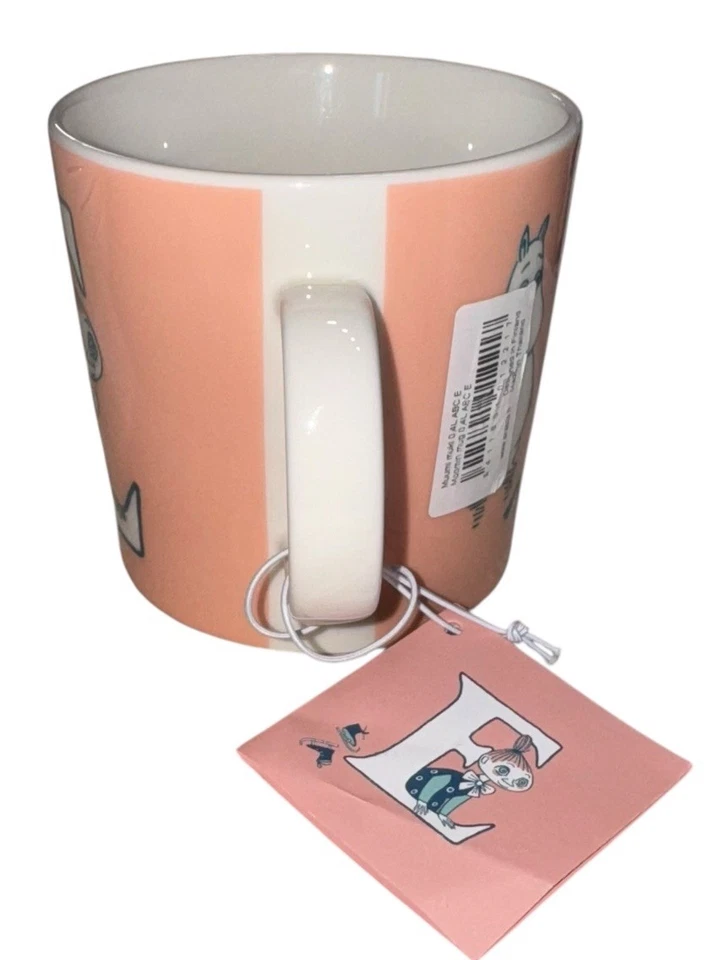 Arabia Alphabet Moomin Mug E Coffee Mymble Muumi Muki Finland Tove Jansson NWT - Image 2 of 4