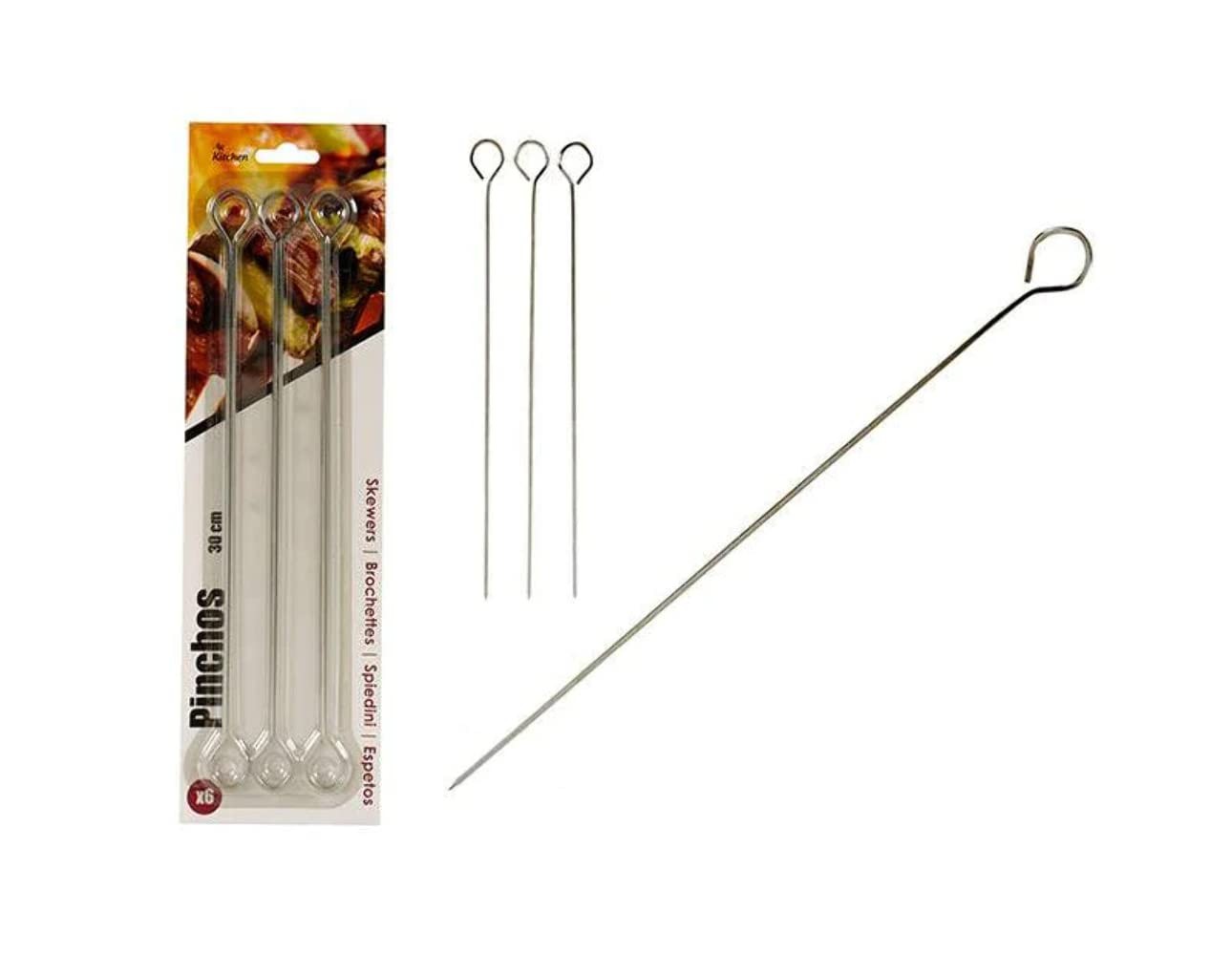 Металлический набор для закусок Bigbuy Home S3600516, 30 см, 6 предметов