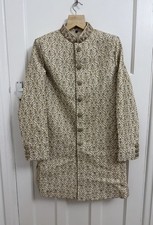 Men's Sherwani Wedding Outfit Size Medium - Brand New