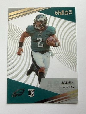 2020 Panini Chronicles - Clear Vision Rookies Jalen Hurts #CV-22 (RC)