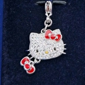 Hello Kitty Swarovski Charm | eBay