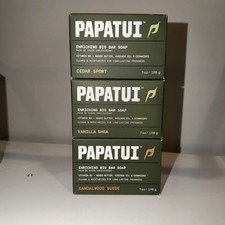 Papatui Men’s Enriching Bar Soap 7oz Each Pack of 3 Made In USA