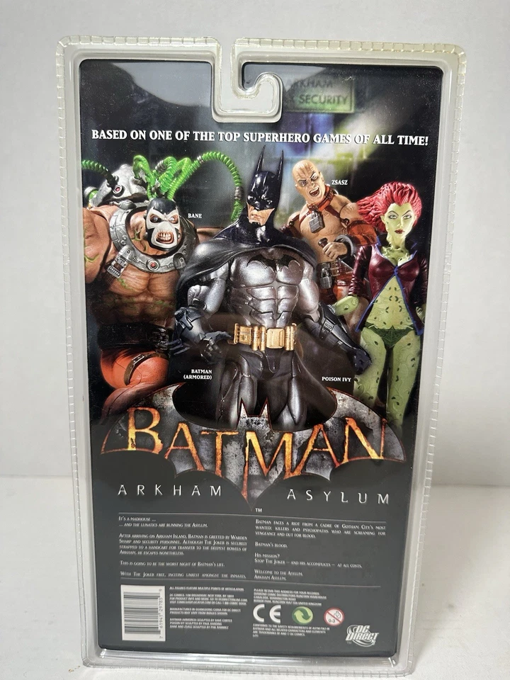 DC Direct Batman Arkham Asylum Serie 2~Zsasz~Figura de Acción ¡Nuevo! Foto 2 de 2