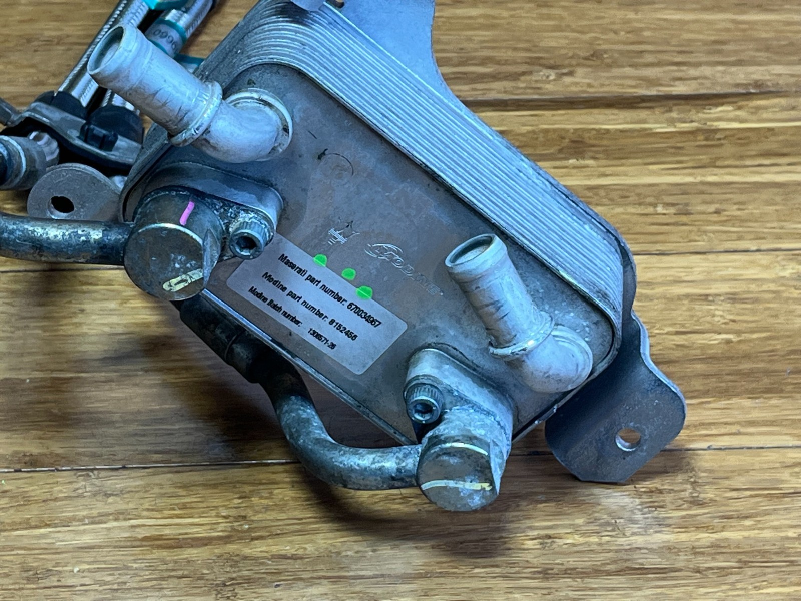 2017-2020 Maserati Levante M161 Transmission Gearbox Cooler Pipe Line Hose OEM