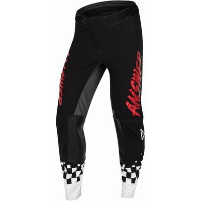 ANSWER Motorradhose A22 ELITE REDZONE