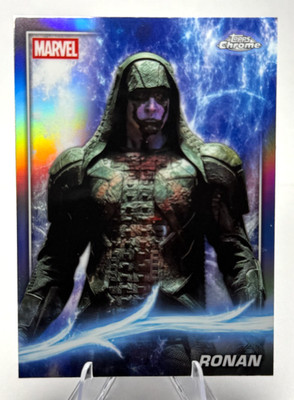2025 Topps Chrome Marvel Studios Ronan Refractor #46 Guardians of the Galaxy