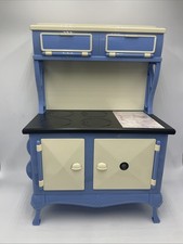American Girl Kit's Cookstove Kit Kittredge Doll Blue Stove Oven Kitchen Retired
