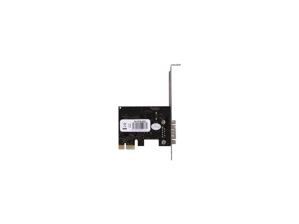 SYBA PCI-Express 1-Port DB9 RS232 Serial Card with Low Profile Bracket - RoHS - Image 4 of 4