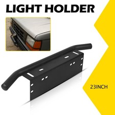 23 Front License Plate Frame Led Light Bar Mounting Bracket Holder Universal Ed