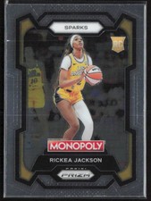 2024 Panini Prizm Monopoly WNBA Rickea Jackson #63 Los Angeles Sparks Y48